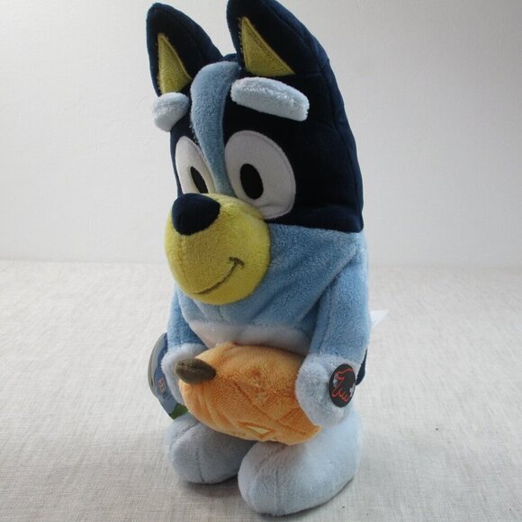Bluey Animated Instrumental Halloween Pumpkin Plush‎ Greeter - Picture 2 of 8